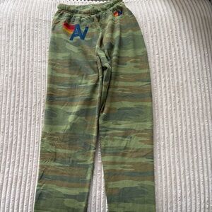Aviator Nation Camouflage Sweatpants Small **SOLD OUT**